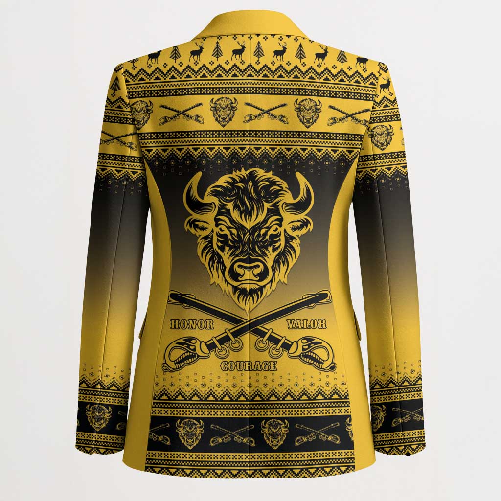 Buffalo Soldiers Christmas Blazer 9th Cavalry Regiment - Wonder Print Shop