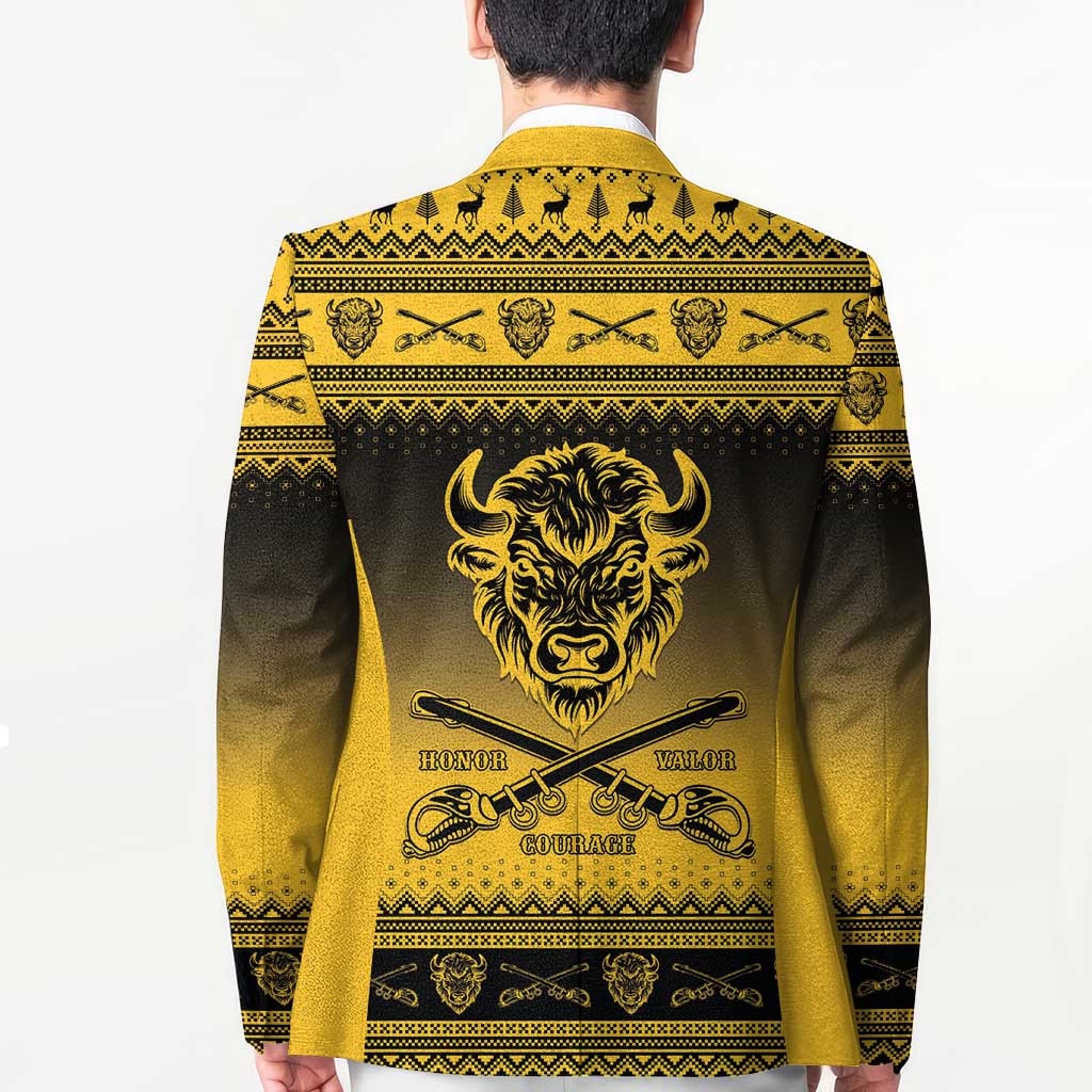 Buffalo Soldiers Christmas Blazer 9th Cavalry Regiment - Wonder Print Shop