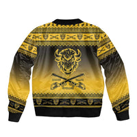 Buffalo Soldiers Christmas Bomber Jacket 9th Cavalry Regiment - Wonder Print Shop