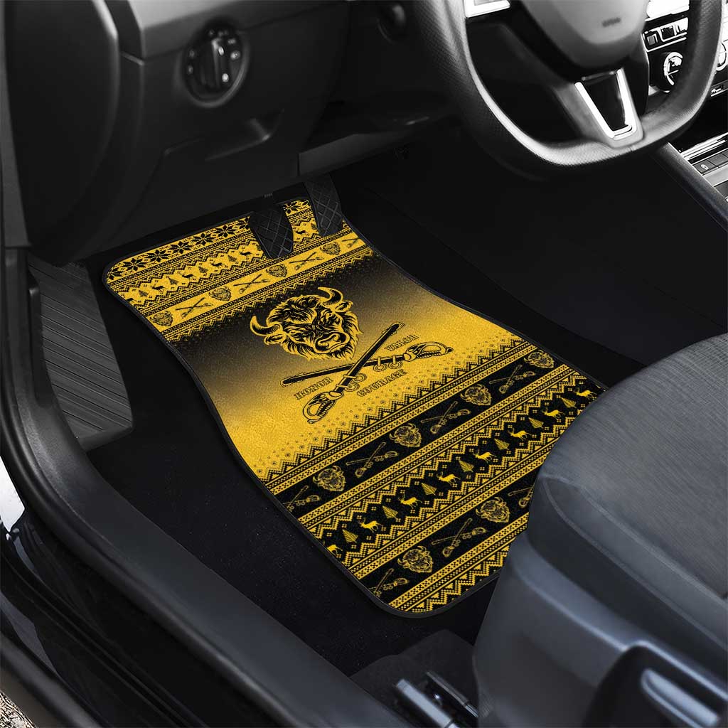 Buffalo Soldiers Christmas Car Mats 9th Cavalry Regiment - Wonder Print Shop