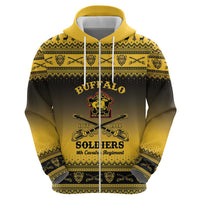 Buffalo Soldiers Christmas Hoodie 9th Cavalry Regiment - Wonder Print Shop