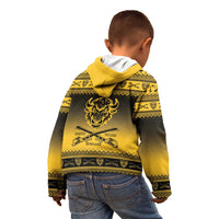 Buffalo Soldiers Christmas Kid Hoodie 9th Cavalry Regiment - Wonder Print Shop