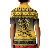 Buffalo Soldiers Christmas Kid Polo Shirt 9th Cavalry Regiment - Wonder Print Shop