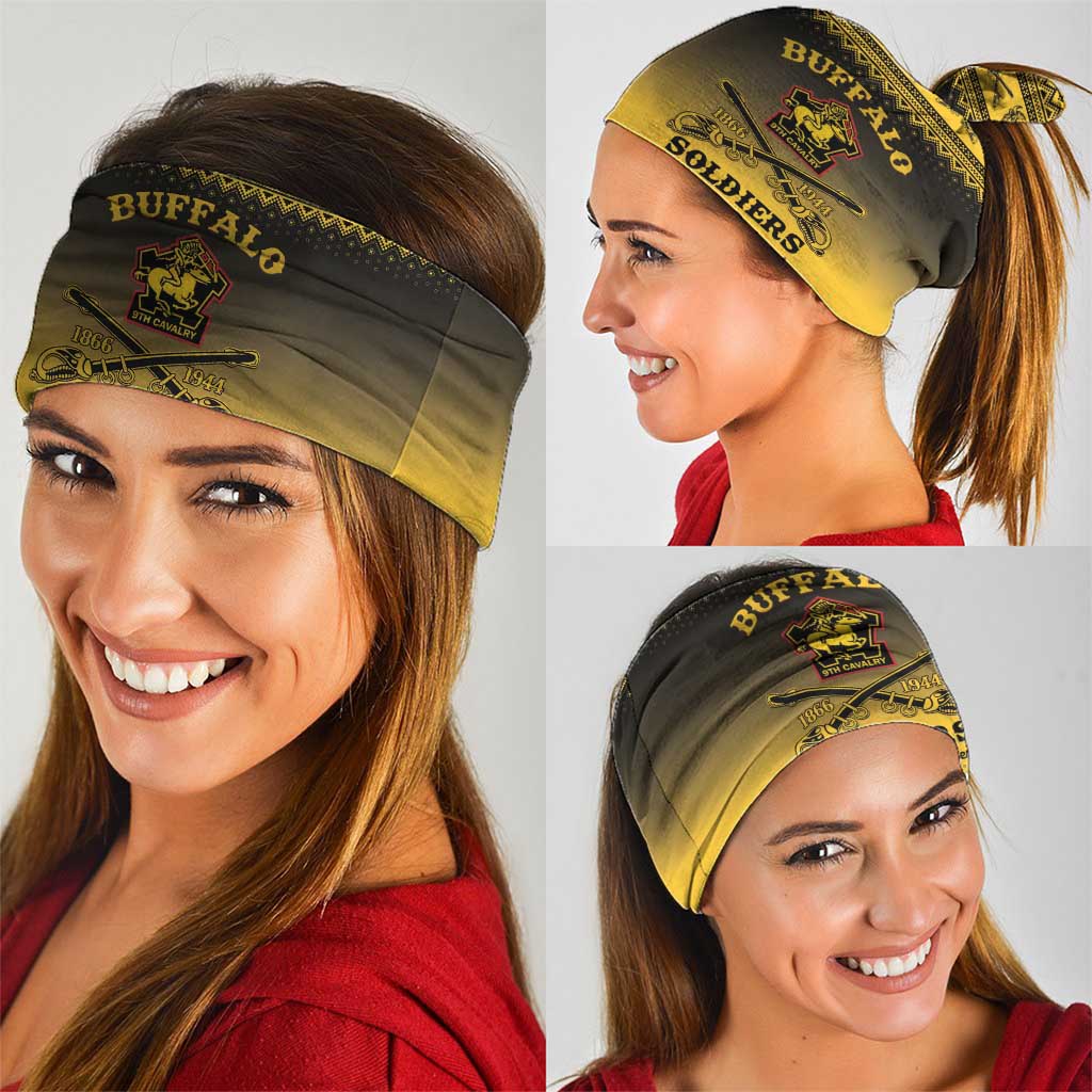 Buffalo Soldiers Christmas Neck Gaiter 9th Cavalry Regiment - Wonder Print Shop