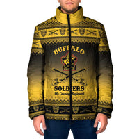 Buffalo Soldiers Christmas Padded Jacket 9th Cavalry Regiment - Wonder Print Shop