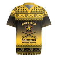 Buffalo Soldiers Christmas Rugby Jersey 9th Cavalry Regiment - Wonder Print Shop