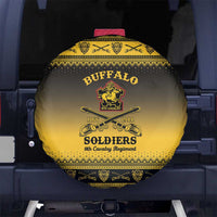 Buffalo Soldiers Christmas Spare Tire Cover 9th Cavalry Regiment - Wonder Print Shop