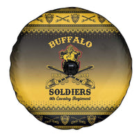 Buffalo Soldiers Christmas Spare Tire Cover 9th Cavalry Regiment - Wonder Print Shop