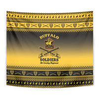 Buffalo Soldiers Christmas Tapestry 9th Cavalry Regiment - Wonder Print Shop
