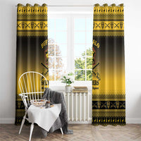 Buffalo Soldiers Christmas Window Curtain 9th Cavalry Regiment - Wonder Print Shop