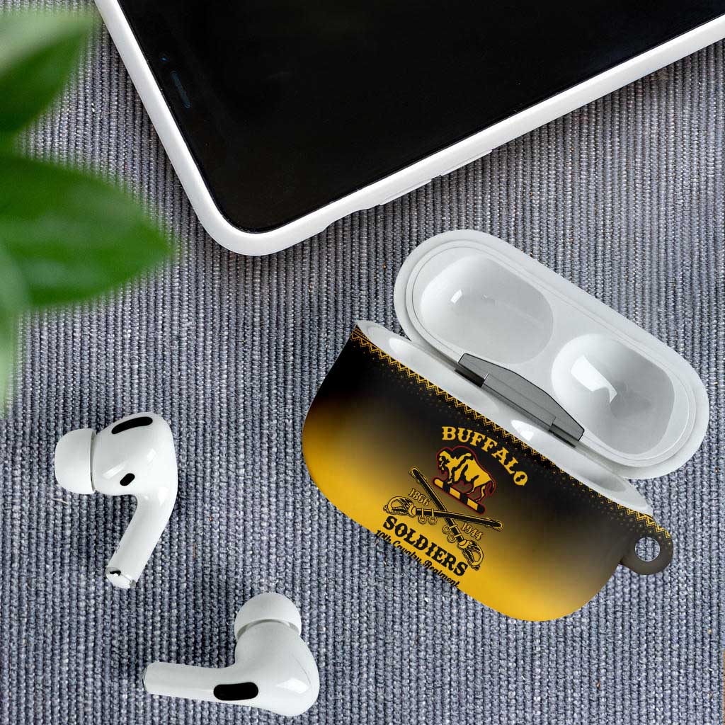 Buffalo Soldiers Christmas AirPods Case 10th Cavalry Regiment - Wonder Print Shop