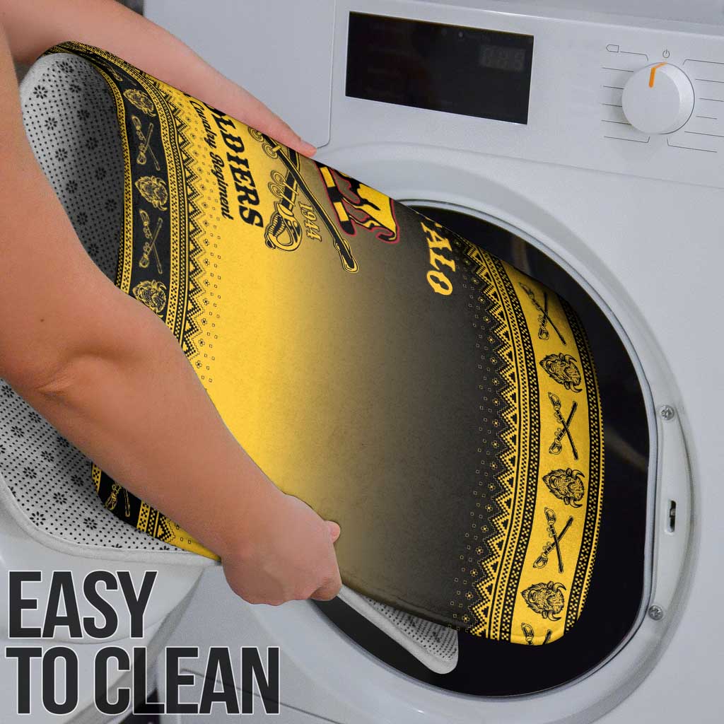 Buffalo Soldiers Christmas Bathroom Set 10th Cavalry Regiment - Wonder Print Shop