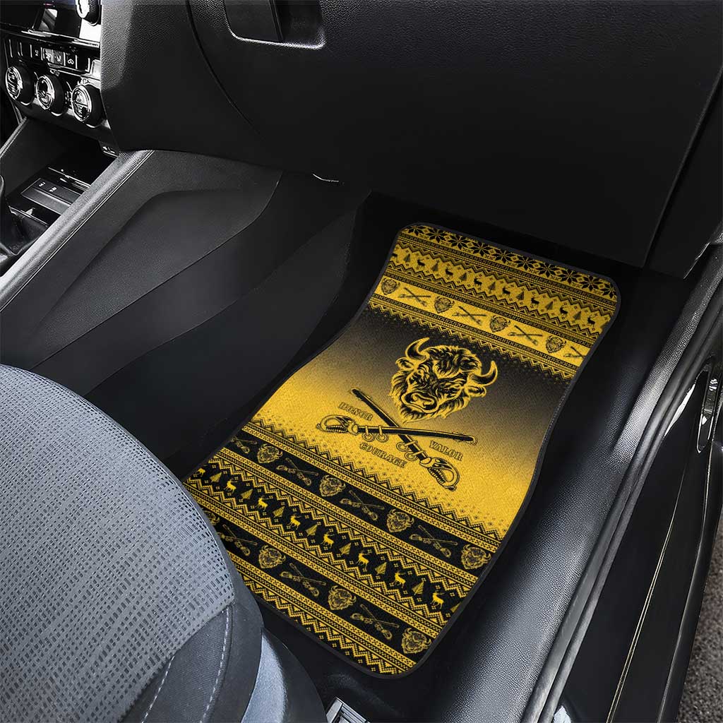 Buffalo Soldiers Christmas Car Mats 10th Cavalry Regiment - Wonder Print Shop