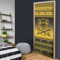 Buffalo Soldiers Christmas Door Cover 10th Cavalry Regiment - Wonder Print Shop