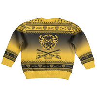 Buffalo Soldiers Christmas Kid Ugly Christmas Sweater 10th Cavalry Regiment - Wonder Print Shop