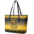 Buffalo Soldiers Christmas Leather Tote Bag 10th Cavalry Regiment - Wonder Print Shop