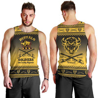 Buffalo Soldiers Christmas Men Tank Top 10th Cavalry Regiment - Wonder Print Shop