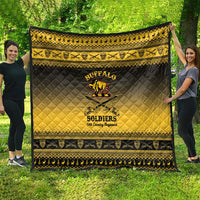 Buffalo Soldiers Christmas Quilt 10th Cavalry Regiment - Wonder Print Shop