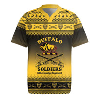 Buffalo Soldiers Christmas Rugby Jersey 10th Cavalry Regiment - Wonder Print Shop