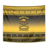 Buffalo Soldiers Christmas Tapestry 10th Cavalry Regiment - Wonder Print Shop