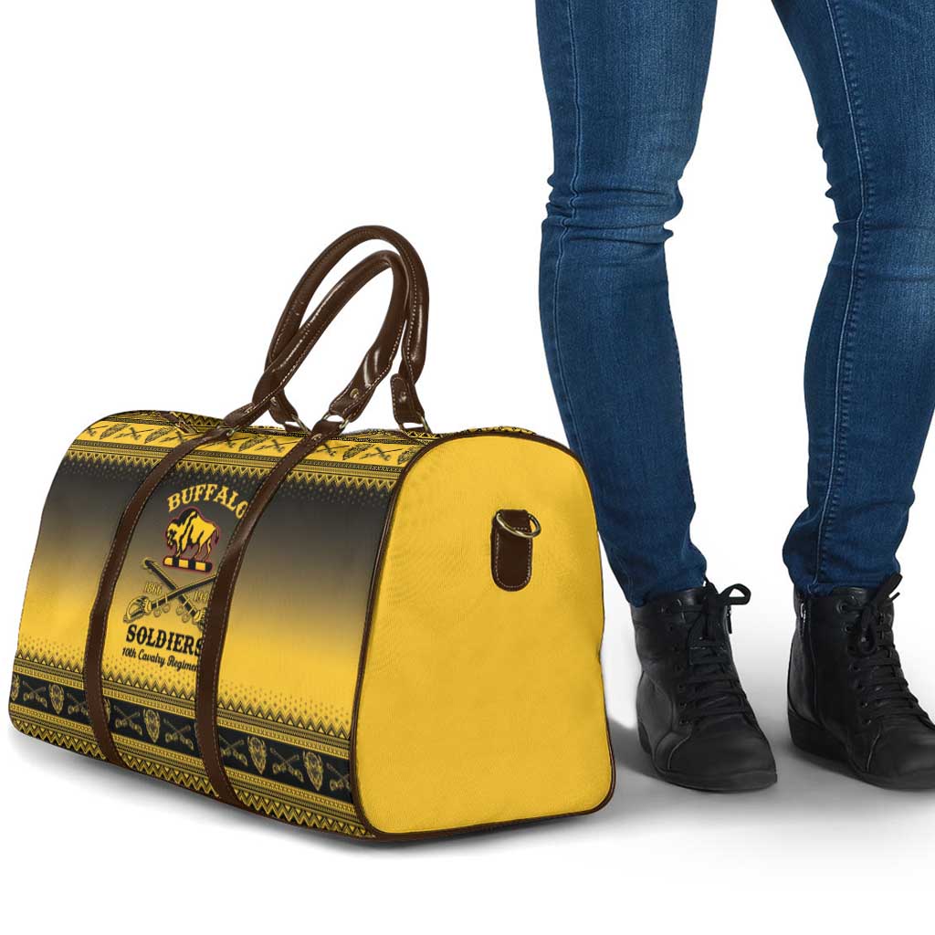 Buffalo Soldiers Christmas Travel Bag 10th Cavalry Regiment - Wonder Print Shop