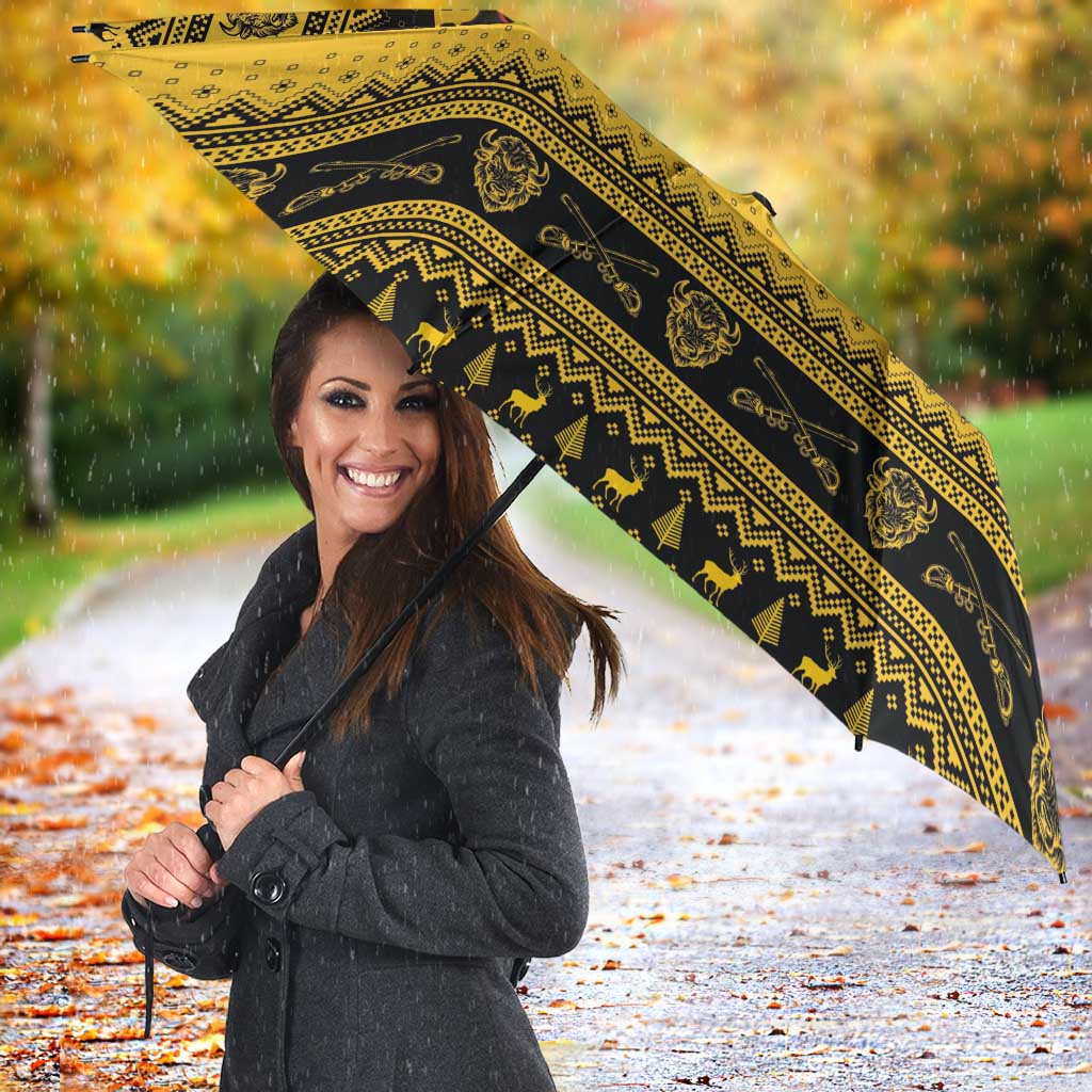 Buffalo Soldiers Christmas Umbrella 10th Cavalry Regiment - Wonder Print Shop