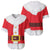 Santa Claus Costume Baseball Jersey Christmas Holiday Cosplay - Wonder Print Shop