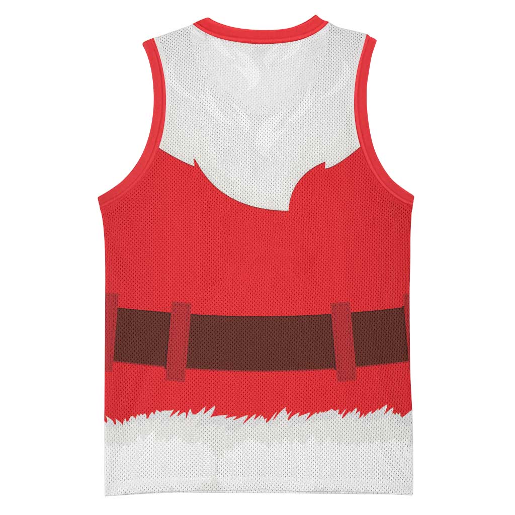 Santa Claus Costume Basketball Jersey Christmas Holiday Cosplay - Wonder Print Shop