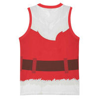 Santa Claus Costume Basketball Jersey Christmas Holiday Cosplay - Wonder Print Shop