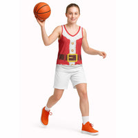 Santa Claus Costume Basketball Jersey Christmas Holiday Cosplay - Wonder Print Shop