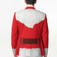 Santa Claus Costume Blazer Christmas Holiday Cosplay - Wonder Print Shop