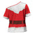 Santa Claus Costume Cross Shoulder Shirt Christmas Holiday Cosplay - Wonder Print Shop