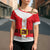 Santa Claus Costume Cross Shoulder Shirt Christmas Holiday Cosplay - Wonder Print Shop