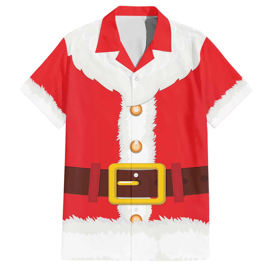 Santa Claus Costume Hawaiian Shirt Christmas Holiday Cosplay - Wonder Print Shop