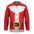 Santa Claus Costume Hockey Jersey Christmas Holiday Cosplay - Wonder Print Shop