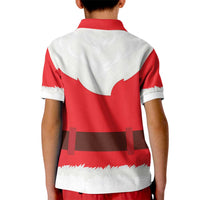 Santa Claus Costume Kid Polo Shirt Christmas Holiday Cosplay - Wonder Print Shop