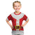 Santa Claus Costume Kid T Shirt Christmas Holiday Cosplay - Wonder Print Shop