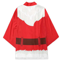 Santa Claus Costume Kimono Christmas Holiday Cosplay - Wonder Print Shop