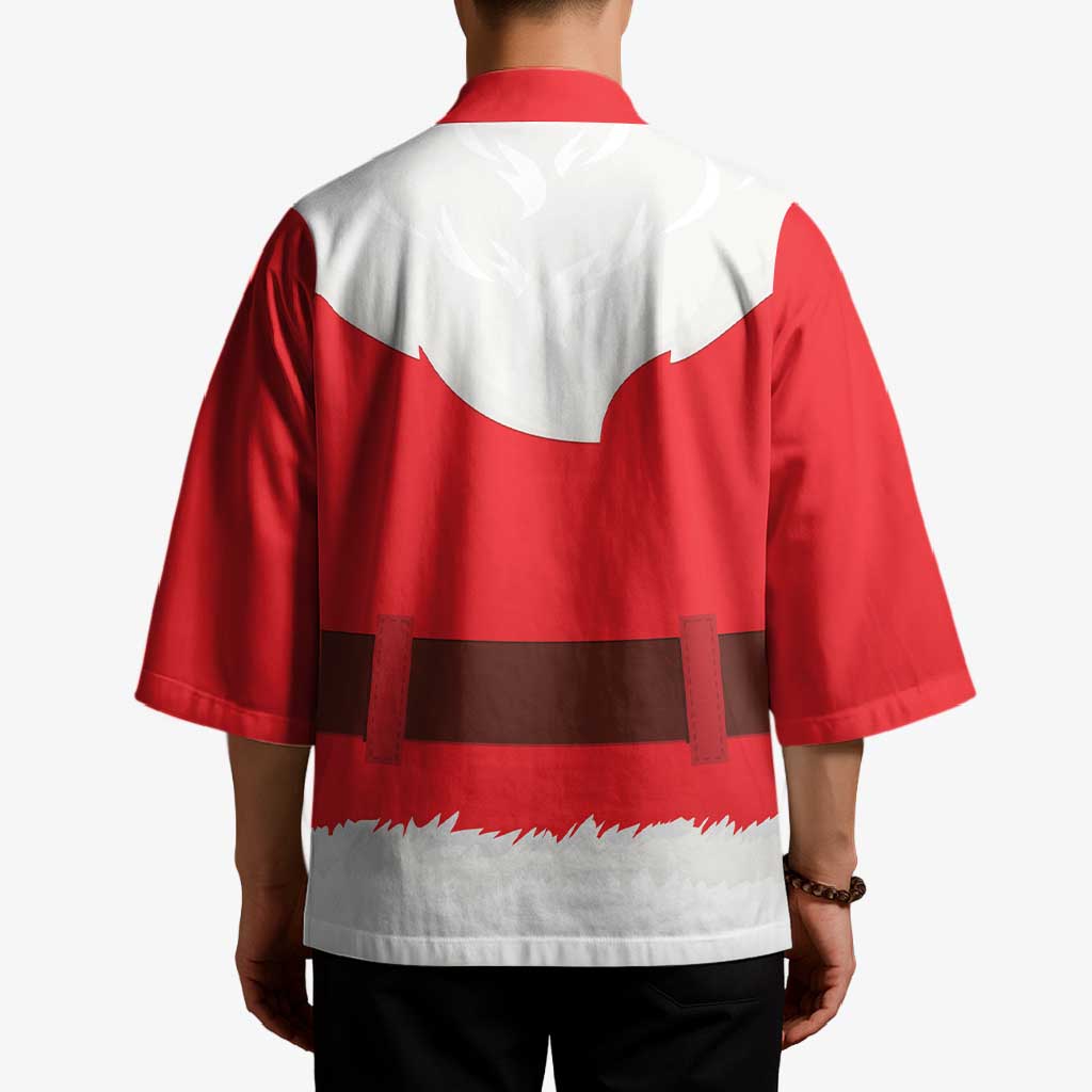 Santa Claus Costume Kimono Christmas Holiday Cosplay - Wonder Print Shop