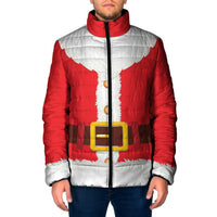 Santa Claus Costume Padded Jacket Christmas Holiday Cosplay - Wonder Print Shop