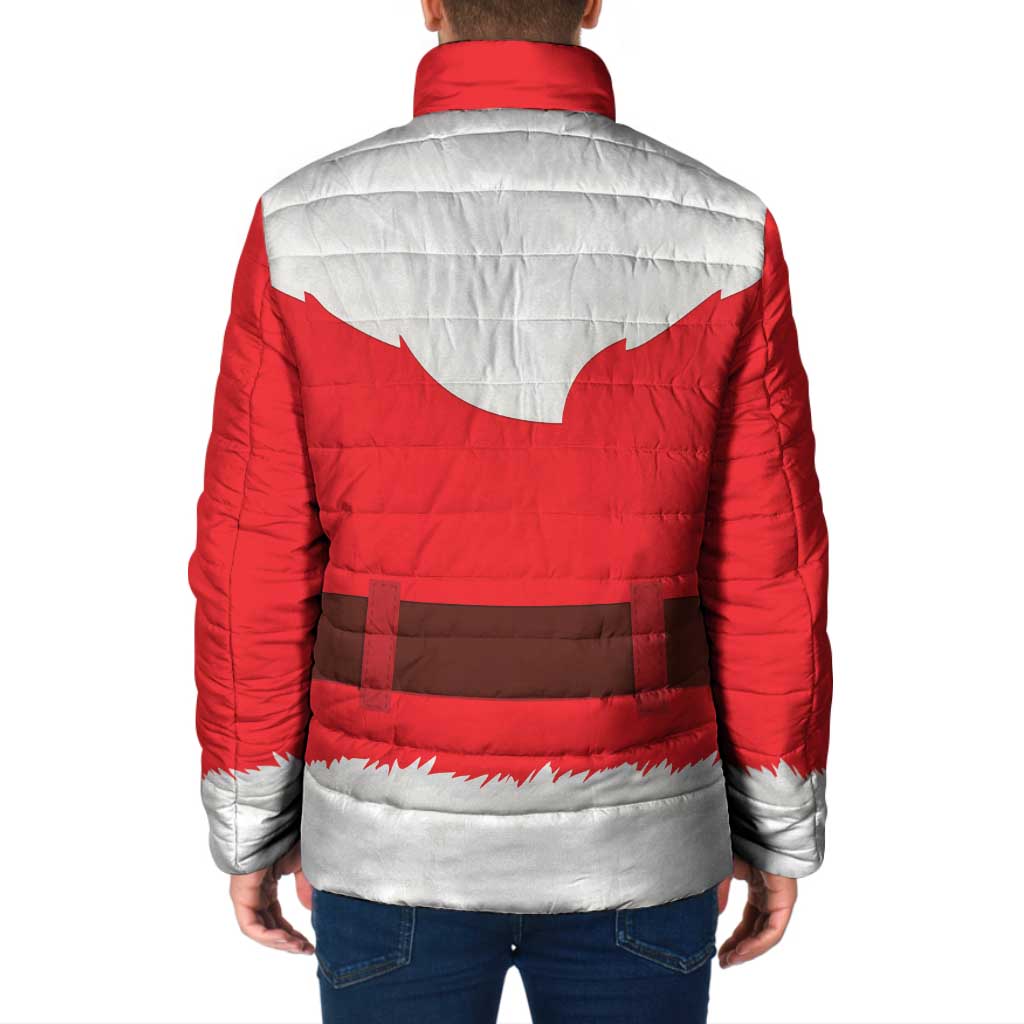Santa Claus Costume Padded Jacket Christmas Holiday Cosplay - Wonder Print Shop