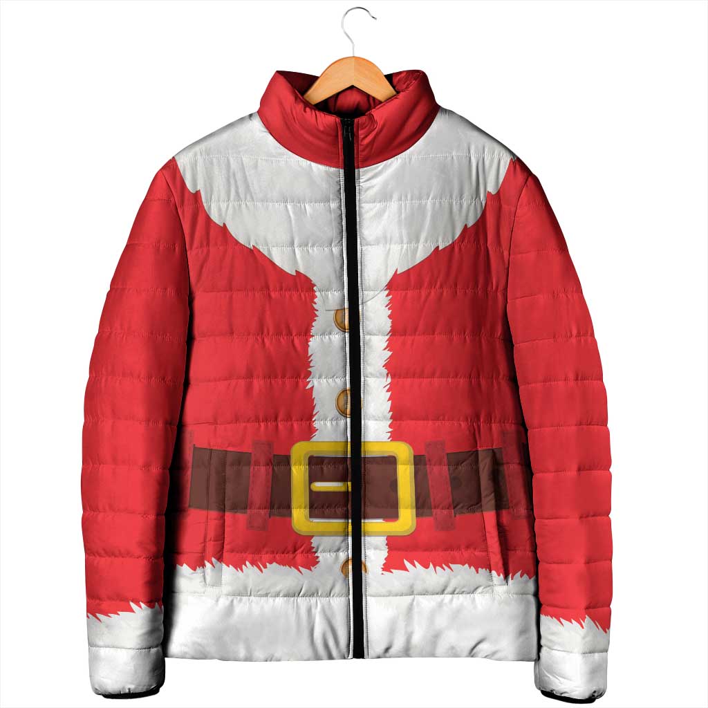 Santa Claus Costume Padded Jacket Christmas Holiday Cosplay - Wonder Print Shop