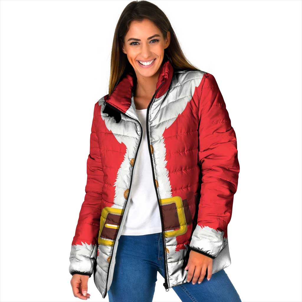 Santa Claus Costume Padded Jacket Christmas Holiday Cosplay - Wonder Print Shop