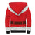 Santa Claus Costume Sherpa Hoodie Christmas Holiday Cosplay - Wonder Print Shop