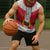 Santa Claus Costume Sleeveless Hoodie Christmas Holiday Cosplay - Wonder Print Shop