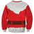 Santa Claus Costume Sweatshirt Christmas Holiday Cosplay - Wonder Print Shop