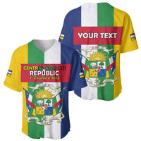 Personalized Central African Republic Baseball Jersey Happy Republic Day - Wonder Print Shop