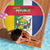 Central African Republic Beach Blanket Happy Republic Day - Wonder Print Shop