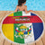Central African Republic Beach Blanket Happy Republic Day - Wonder Print Shop