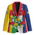 Personalized Central African Republic Blazer Happy Republic Day - Wonder Print Shop